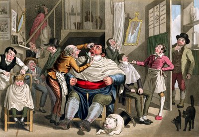 Mañana de domingo grabado por George Hunt de Theodore Lane