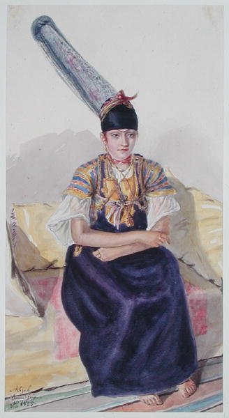 Una mujer judía en Argelia de Theodore Leblanc