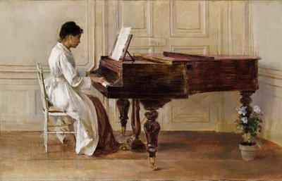 Al piano de Theodore Robinson