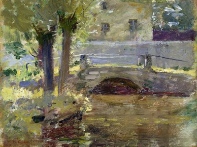 El puente en Giverny de Theodore Robinson