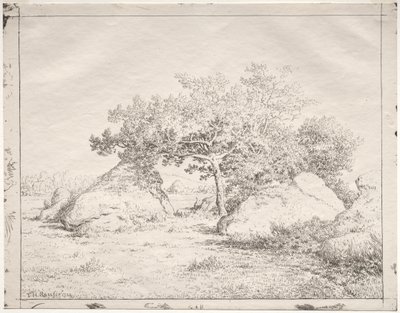 Cerezo en Blau de Theodore Rousseau