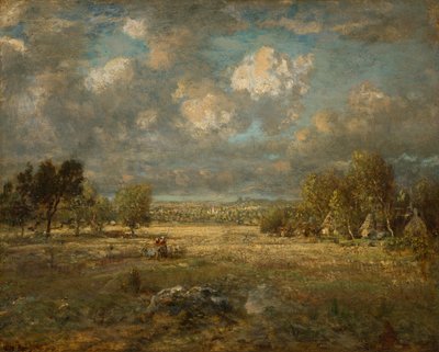 Campo en Picardía de Theodore Rousseau