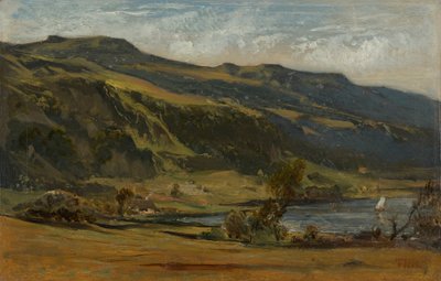Campo de Auvernia de Theodore Rousseau