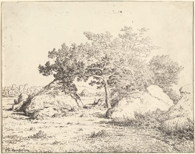El cerezo de la Plante a Biau de Theodore Rousseau