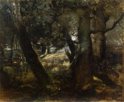 Faisanes en el Bosque de Compiègne de Theodore Rousseau