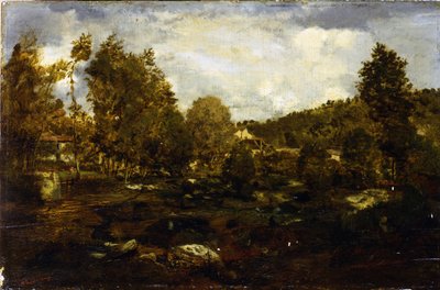 El valle de Tiffauge de Pierre Etienne Theodore Rousseau