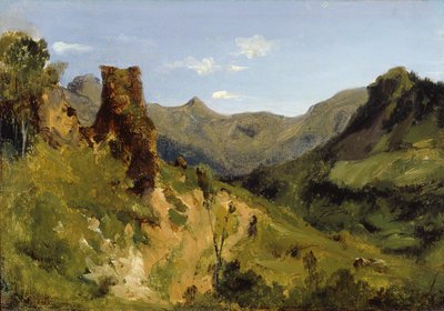 Valle de Auvernia de Theodore Rousseau