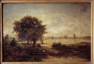Las orillas del Loira de Pierre Etienne Theodore Rousseau