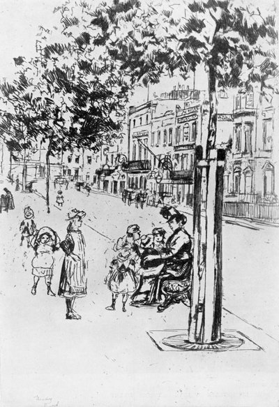 Niños de Chelsea, 1913 de Theodore Roussel