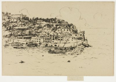 Mónaco desde La Condamine, Monte Carlo de Theodore Roussel
