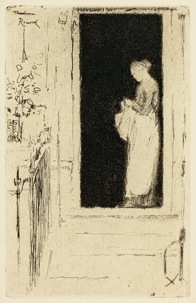 Penélope, Una Puerta en Chelsea de Theodore Roussel