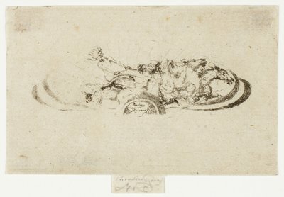 Faetón, estudio para decoración de un marco de Theodore Roussel