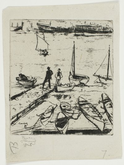 Barcos de Placer, Chelsea de Theodore Roussel