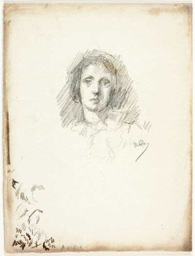 Cabeza de retrato de Theodore Roussel