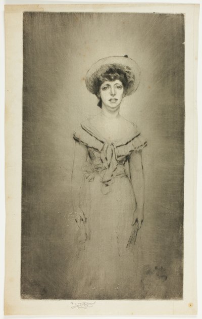 Retrato de la señorita Hetty Pettigrew de Theodore Roussel