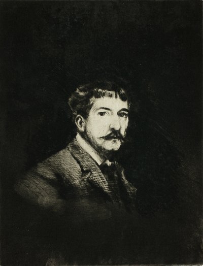 Retrato de mí mismo de Theodore Roussel
