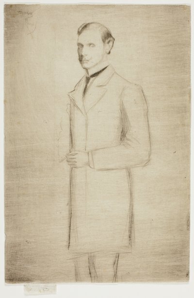 Retrato de Walter Dowdeswell, Esq. de Theodore Roussel