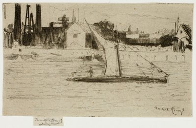 La pequeña barcaza, Chelsea de Theodore Roussel