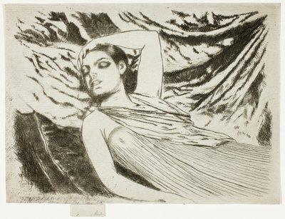 El modelo durmiente o El durmiente de Theodore Roussel