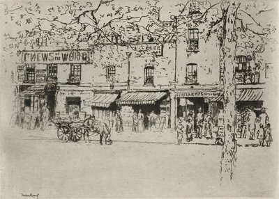La calle, Chelsea Embankment de Theodore Roussel