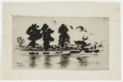 El Támesis, Atardecer de Theodore Roussel