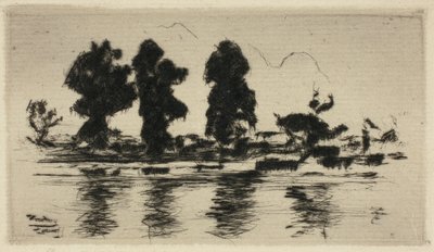El Támesis, atardecer de Theodore Roussel