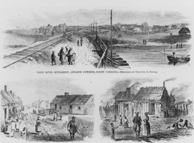 Asentamiento del río Trent, 1886 de Theodore Russell Davis