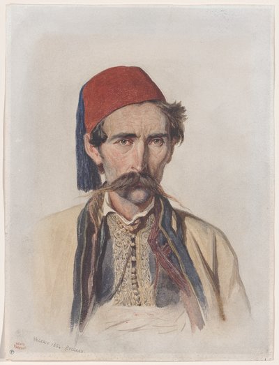 Eslavo con Bigote en Belgrado de Theodore Valerio