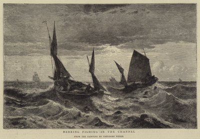 Pesca de arenques en el canal de Theodore Weber