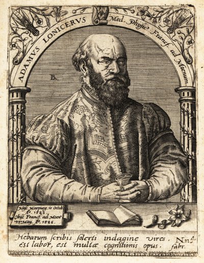Adam Lonicer o Lonitzer de Theodore de Bry