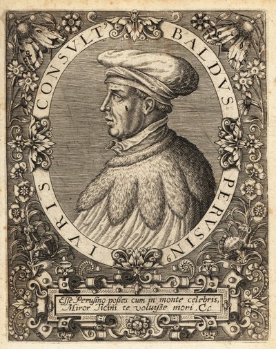 Baldus de Ubaldis de Theodore de Bry