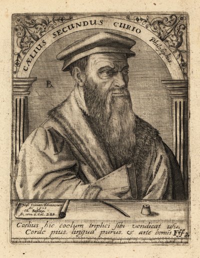 Celio Secondo Curione, humanista italiano de Theodore de Bry