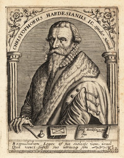 Christoph Herdesianus, abogado alemán de Theodore de Bry