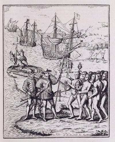 Colón en La Española, de 
