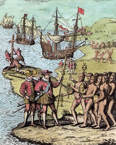 Colón en La Española, de 