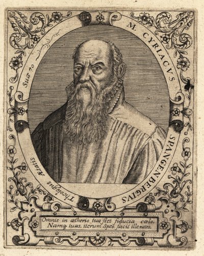 Cyriacus Spangenberg de Theodore de Bry