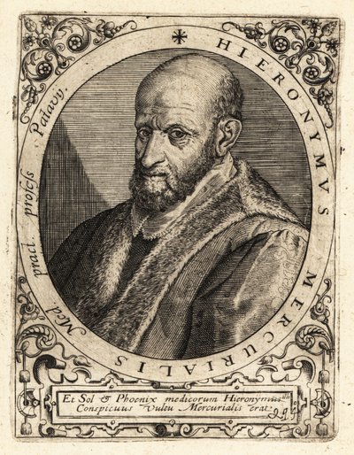 Girolamo Mercuriale, filólogo italiano de Theodore de Bry