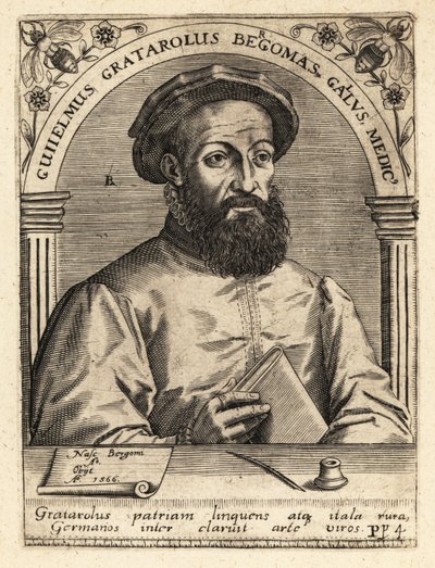 Guglielmo Gratarolo de Theodore de Bry