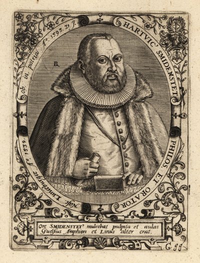 Hartwig Schmidenstedt, retórico alemán de Theodore de Bry