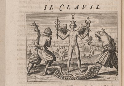 Ilustración para Tripvs avrevs, hoc est, Tres tractatvs chymici selectissimi.., 1618 de Theodore de Bry