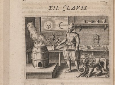 Ilustración para Tripvs avrevs, hoc est, Tres tractatvs chymici selectissimi.., 1618 de Theodore de Bry