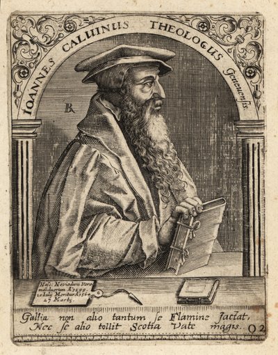 Jean Calvin de Theodore de Bry