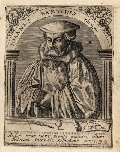 Johann Brenz de Theodore de Bry