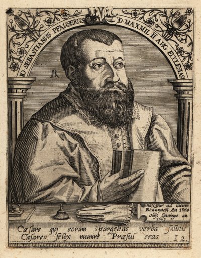 Johann Sebastian Pfauser de Theodore de Bry