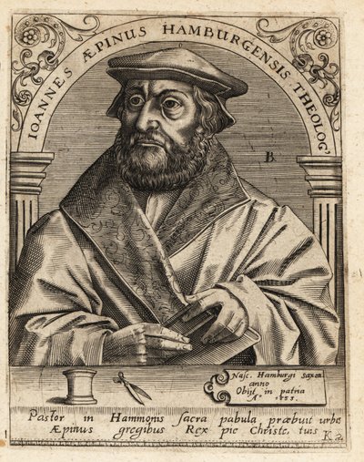 Johannes Aepinus de Theodore de Bry