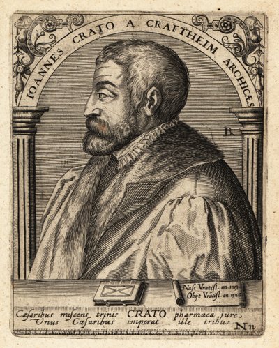 Johannes Crato von Krafftheim de Theodore de Bry