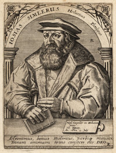 Josias Simmler de Theodore de Bry