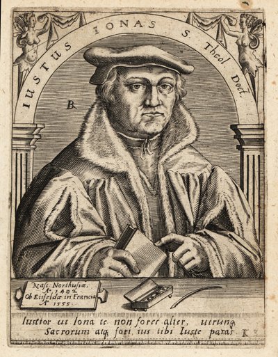 Justus Jonas, el Viejo de Theodore de Bry