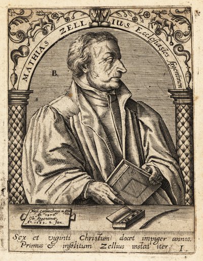 Matthäus Zell de Theodore de Bry