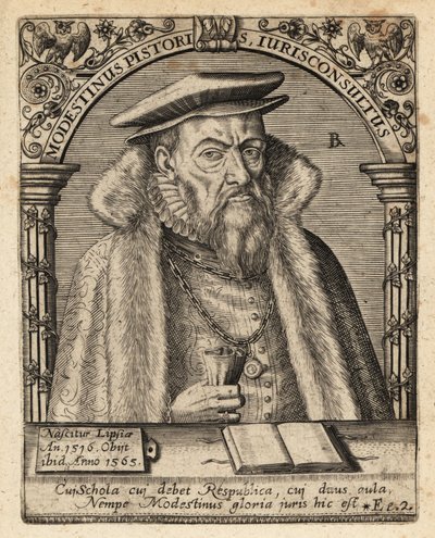 Modestinus Pistoris de Theodore de Bry
